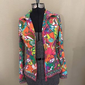 Trina Turk Recreation athletic jacket size small